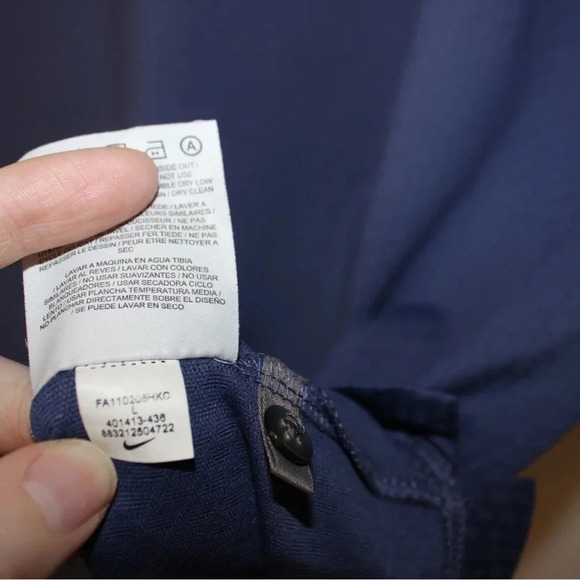 Nike Tiger Woods Collection Dri-Fit Golf Polo Shirt Size Large - Picture 11 of 11